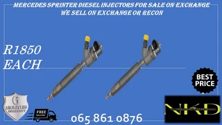 Mercedes Sprinter Diesel Injectors For Sale Or Recondition Your Own