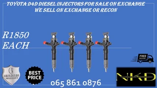 Toyota D4d Diesel Injectors For Sale