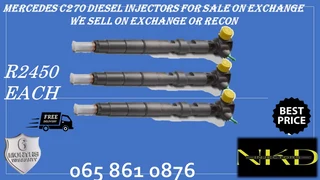 Mercedes C270 Diesel Injectors For Sale On Exchange Or Recon