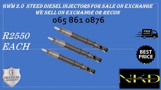 Gwm 2.0 Steed Diesel Injectors For Sale Or Recon