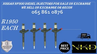 Nissan Np300 Diesel Injectors For Sale Or To Recon