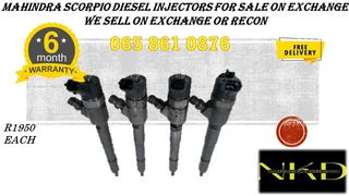 Nahindra Scorpio Diesel Injectors For Sale On Exchange With 6 Months Warranty