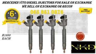 Mercedes Benz Vito Fdiesel Injectors For Sale Or To Recon