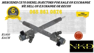 Mercedes C270 Diesel Injectors For Sale On Exchange Or To Recon