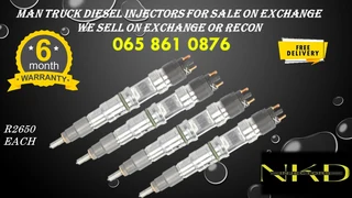 Man Truck Diesel Injectors For Sale Or To Recon