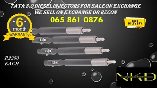 Tata 2.5 Diesel Injectors For Sale On Exchange Or To Recon