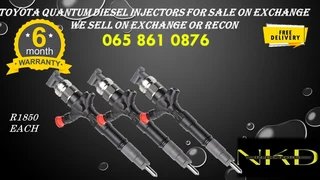 Toyota Quantum Diesel Injectors For Sale On Exchange Or To Recon