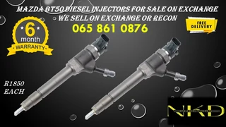 Mazda Bt50 Diesel Injectors For Sale On Exchange Or To Recon With Warranty