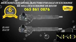 Mercedes C220 Diesel Injectors For Sale Or To Recon