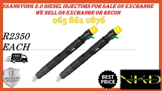 SsangYong diesel injectors for sale on exchange or to recon.