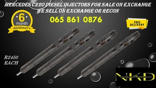Mercedes C220 Diesel Injectors For Sale On Exchange With 6 Months Warranty