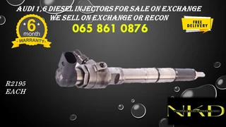 Audi 1.6 Diesel Injectors For Sale Or To Recon