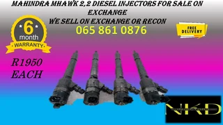 Mahindra Mhawk 2.2 Diesel Injectors For Sale On Exchange Or To Recon