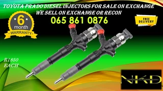 Toyota Prado Diesel Injectors For Sale On Exchange