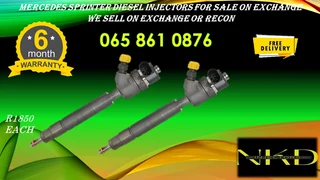 Mercedes Benz Sprinter Dieselinjectors For Sale On Exchange Or To Recon