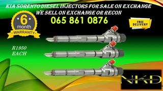 Kia Sorento Diesel Injectors For Sale Or To Recon