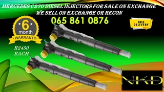 Mercedes C270 Diesel Injectors For Sale Or To Recon