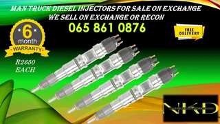 Man Truck Diesel Injectors For Sale Or To Recon