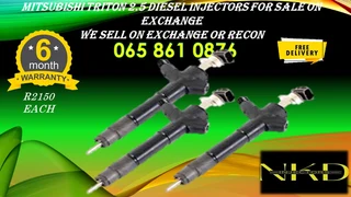 Mitsubishi Triton Diesel Injectors For Sale On Exchange Or To Recon With Warranty
