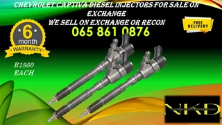 Chevrolet Captiva Diesel Injectors For Sale On Exchange