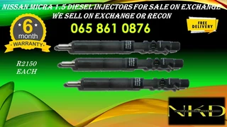 Nissan Micr 1.5 Diesel Injectors For Sale On Exchange With 6 Months Warranty
