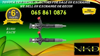 Toyota 2kd Diesel Injectors For Sale On Exchange