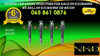 Toyota 1kd Diesel Injectors For Sale Or To Recon