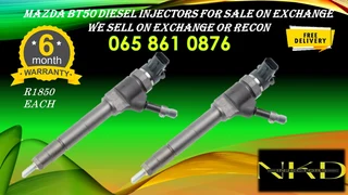 Mazda Bt50 Diesel Injectors For Sale On Exchange Or To Recon With Warranty