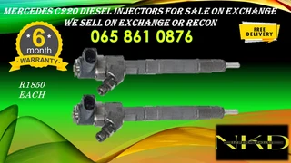 Mercedes C220 Diesel Injectors For Sale Or To Recon