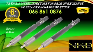Tata 2.2 Diesel Injectors For Sale On Exchange Or To Recon