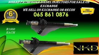 Nissan Pathfinder Diesel Injectors For Sale On Exchange With 6 Months Warranty