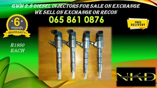Gwm 2.8 Diesel Injectors For Sale On Exchange Or To Recon