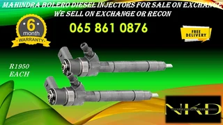 Mahindra Bolero Diesel Injectors For Saleon Exchange Or To Recon With Warranty
