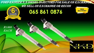 Ford Ranger 3.2 Diesel Injectors For Sale On Exchange With 6 Months Warranty