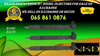 New Hyundai H1 Diesel Injectors For Sale On Exchange Or To Recon