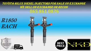 Toyota Hilux Diesel Injectors For Sale On Exchange
