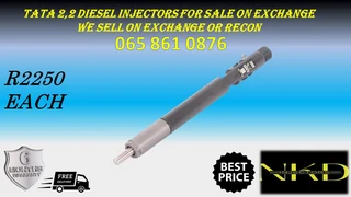Tata 2.0 Dieselinjectors For Sale On Exchange Or To Recon