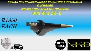 Nissan Pathfinder Diesel Injectors For Sale On Exchange With 6 Months Warranty
