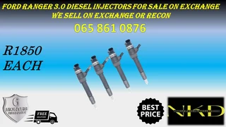 Ford Ranger 3.0 Diesel Injectors For Sale Or To Recon