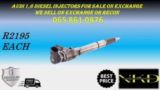 Audi 1.6 Diesel Injectors For Sale On Exchange Or To Recon