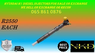 Hyundai H1 Diesel Injectors For Sale Or To Recon