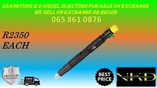 Ssangyong 2.0 Diesel Injectors For Sale On Exchange With 6 Months Warranty