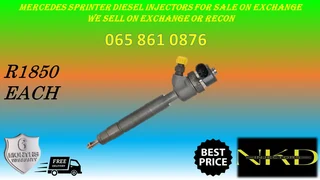 Mercedes Benz Sprinter Diesel Injectors For Sale On Exchange Or To Recon