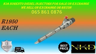 Kia Sorento Diesel Injectors For Sale Or To Recon