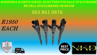 Mahindra Scorpio Diesel Injectors For Sale On Exchange With 6 Months Warranty