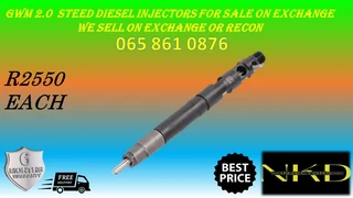 Gwm 2.0 Steed Diesel Injectors For Sale On Exchange Or To Recon With Warranty