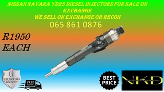Nissan Navara Yd25 Diesel Injectors For Sale On Exchange With 6 Months Warranty