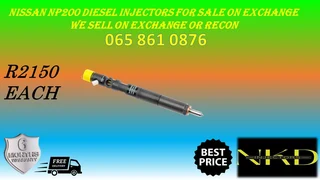 Nissan Np200 Diesel Injectors For Sale On Exchange Or To Recon