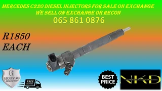 Mercedes C220 Diesel Injectors For Sale Or To Recon