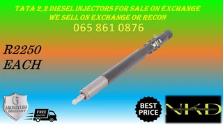 Tata 2.2 Diesel Injectors For Sale On Exchange Or To Recon